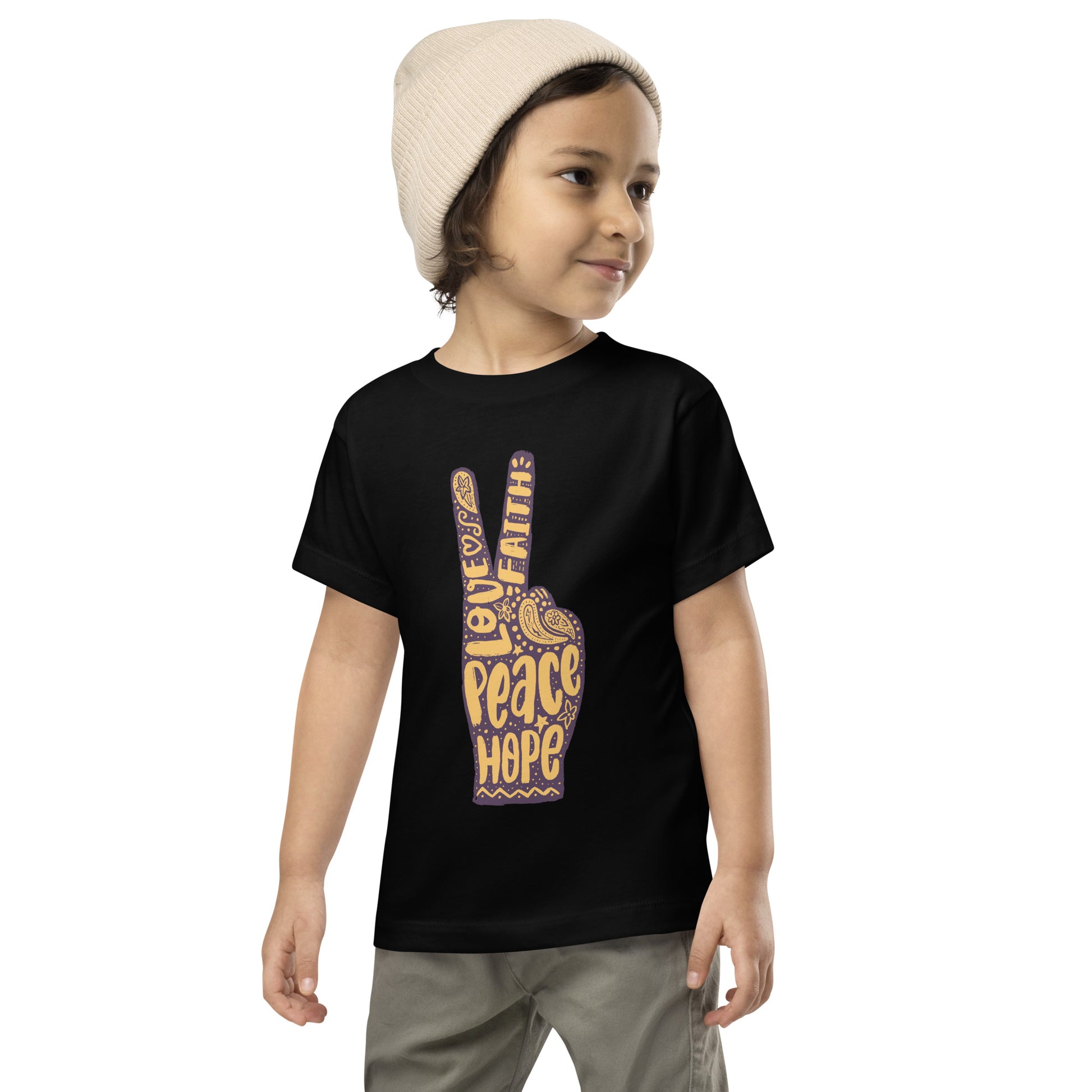 Love, Faith, Hope, Peace Toddler T-Shirt
