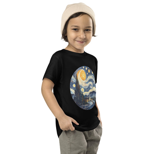 Van Gogh Starry Night Toddler T-Shirt