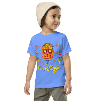 Cinco De Mayo Sugar Skull Toddler T-Shirt