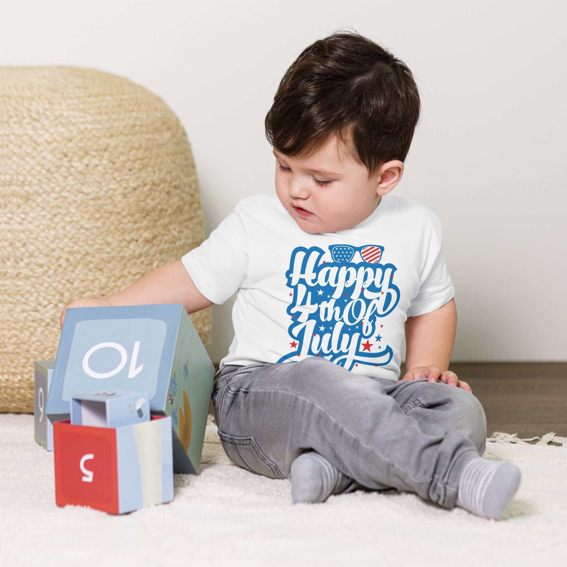 Happy 4th of July Toddler T-Shirt