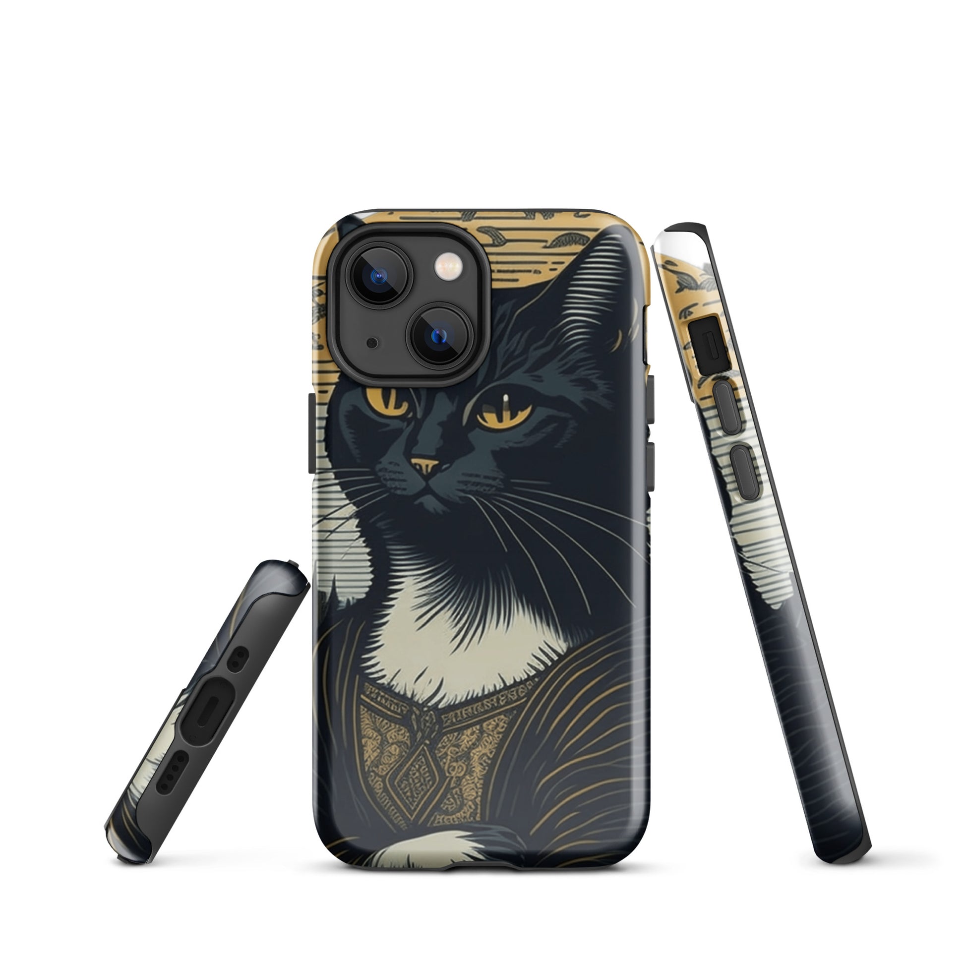 Cat Mona Lisa phone Case