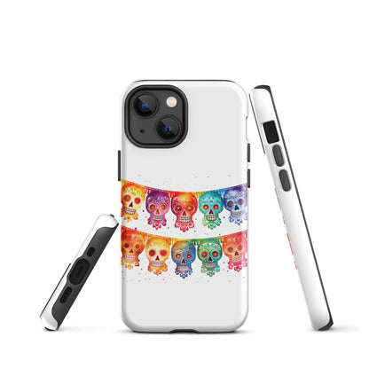 day of the dead banner iphone case