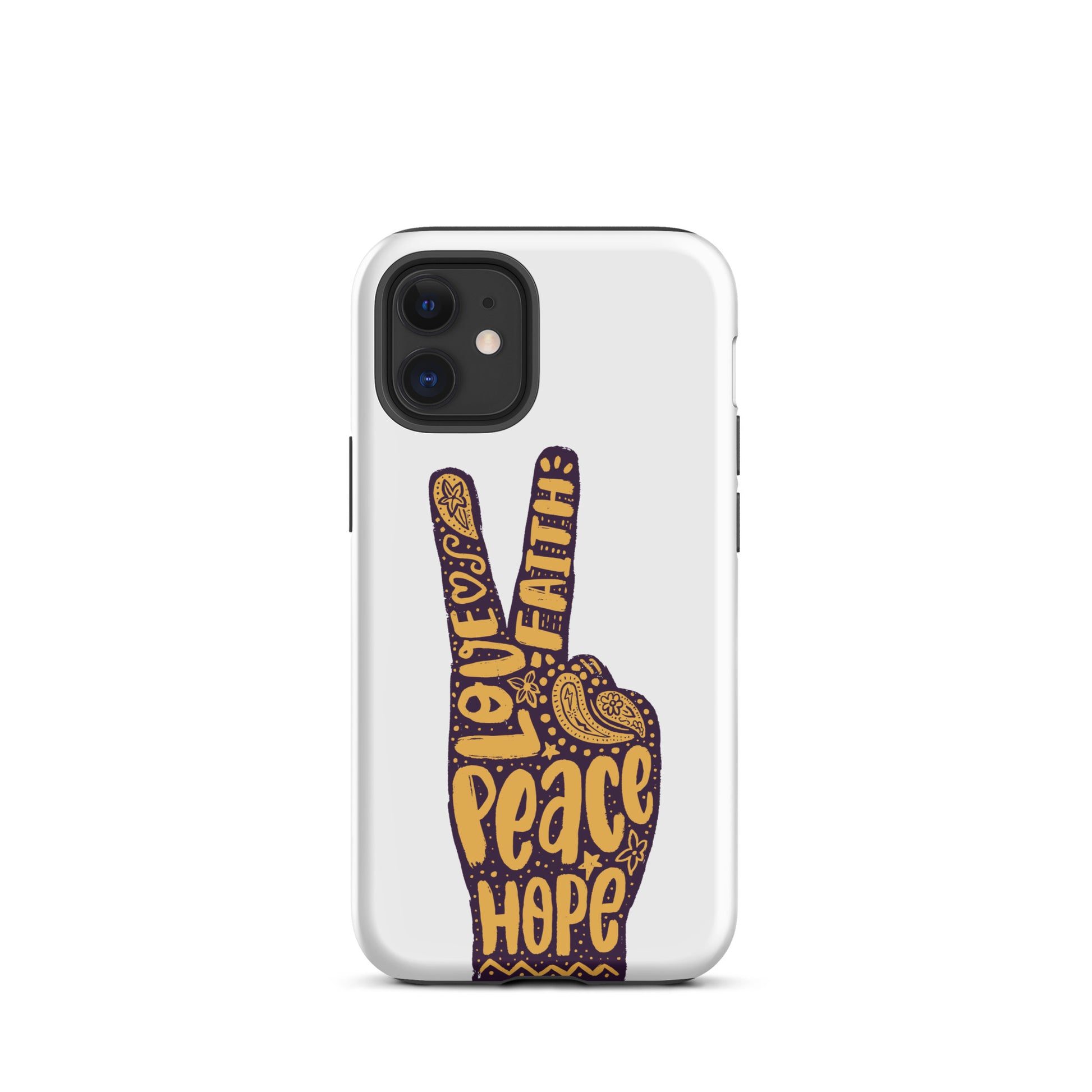 Love, Faith, Hope, Peace iPhone Case