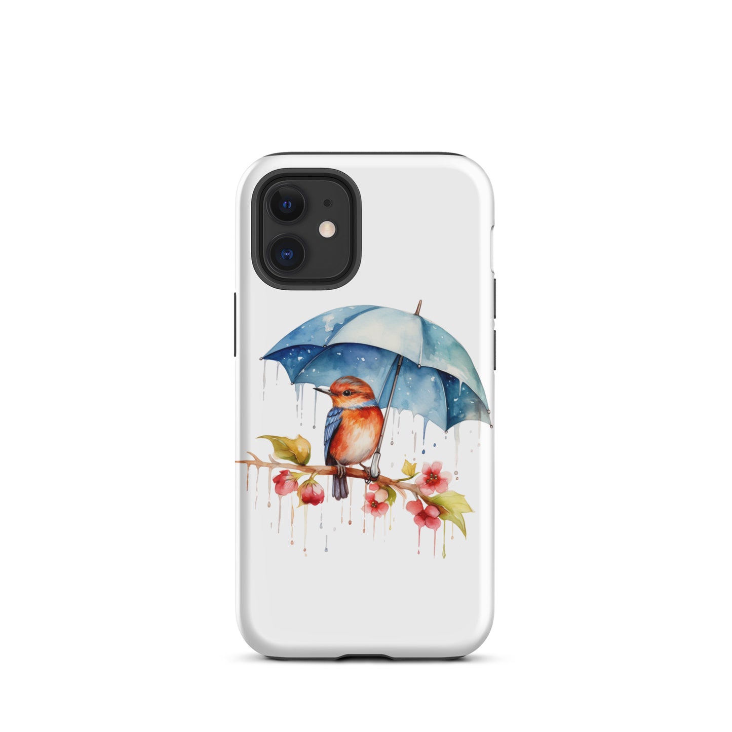 Bird with Umbrella iPhone® Case