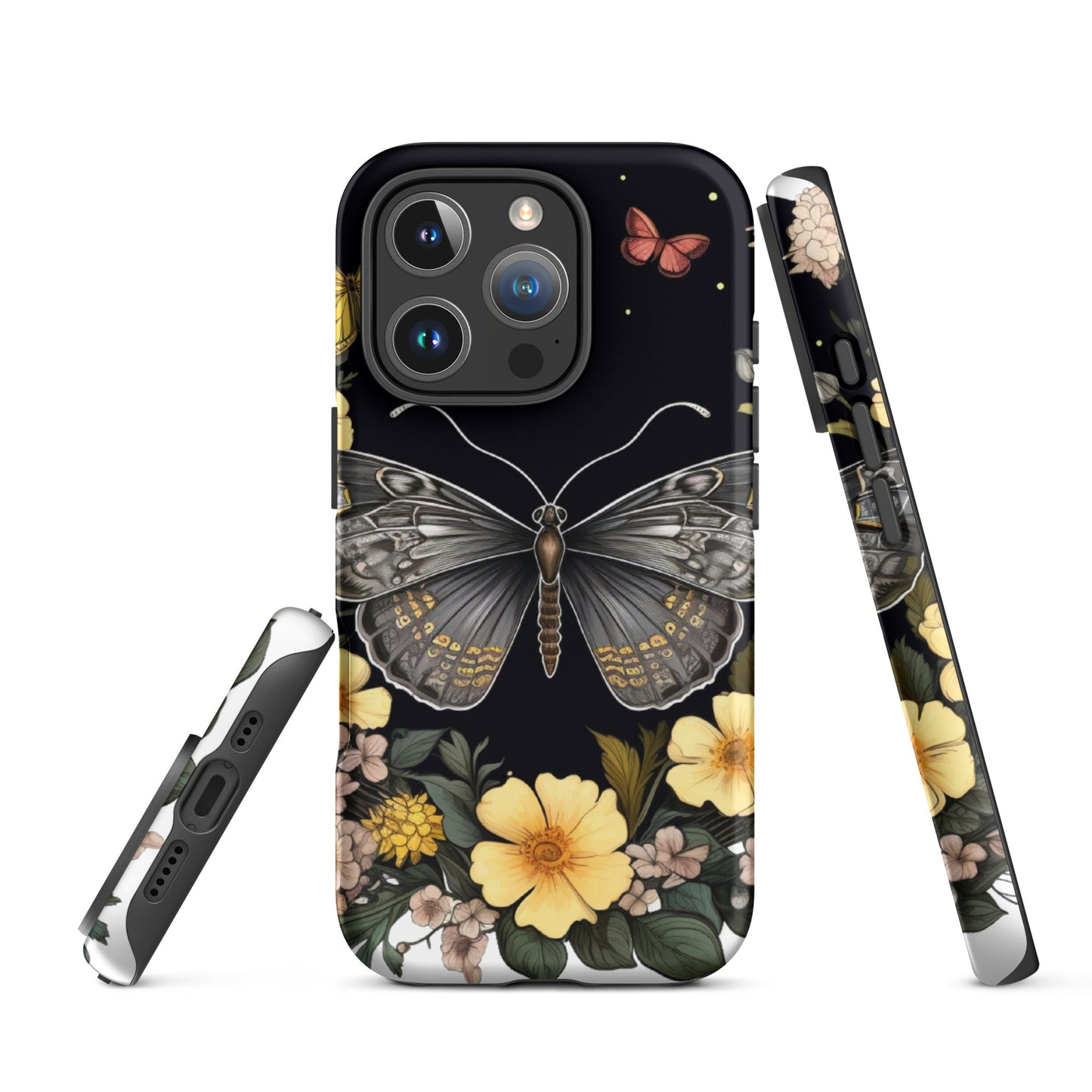 Butterfly & Wild Flowers iPhone® Case
