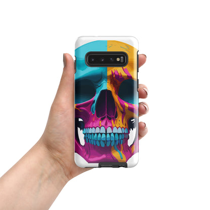 color skull samsung phone case