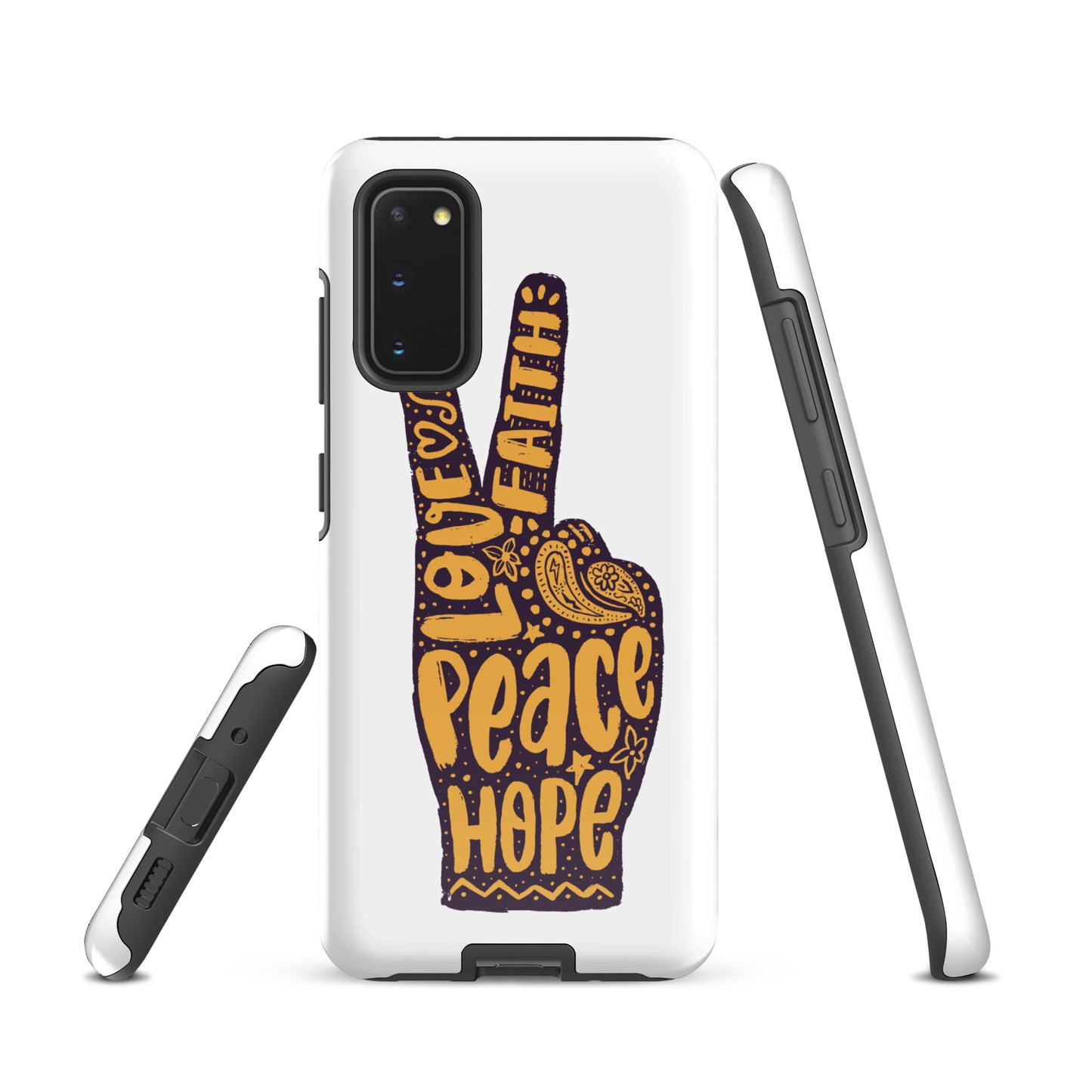 Love, Hope, Faith Samsung Phone Cover