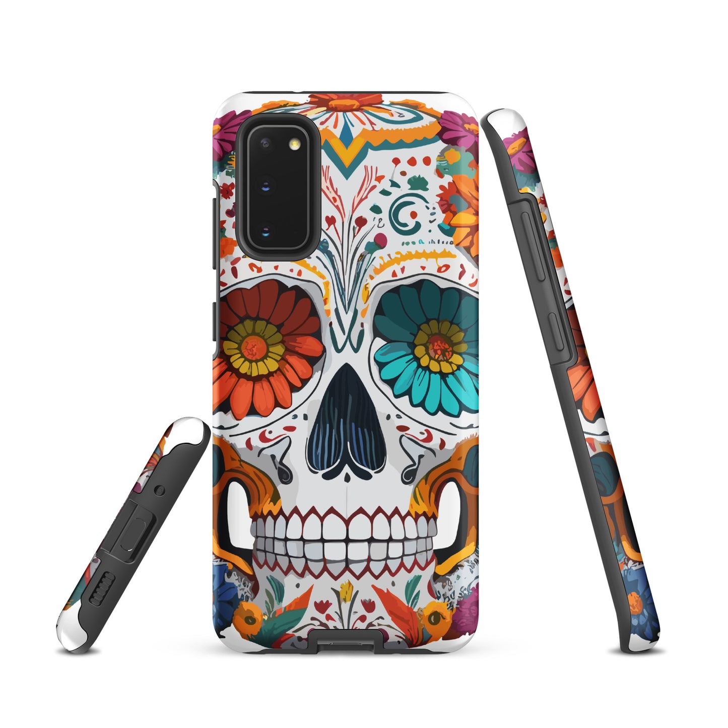 flower Skull Samsung® Phone Case