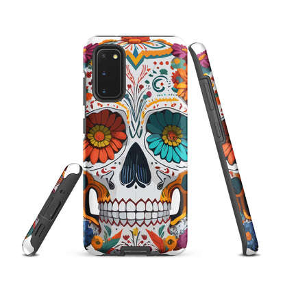 flower Skull Samsung® Phone Case