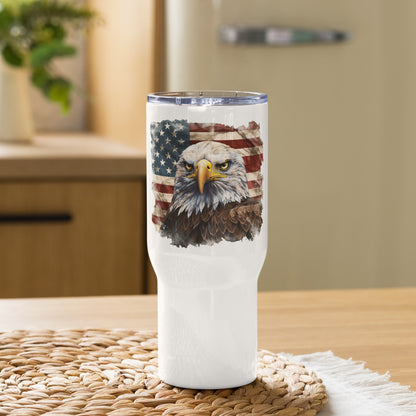 American Bald Eagle Travel Mug