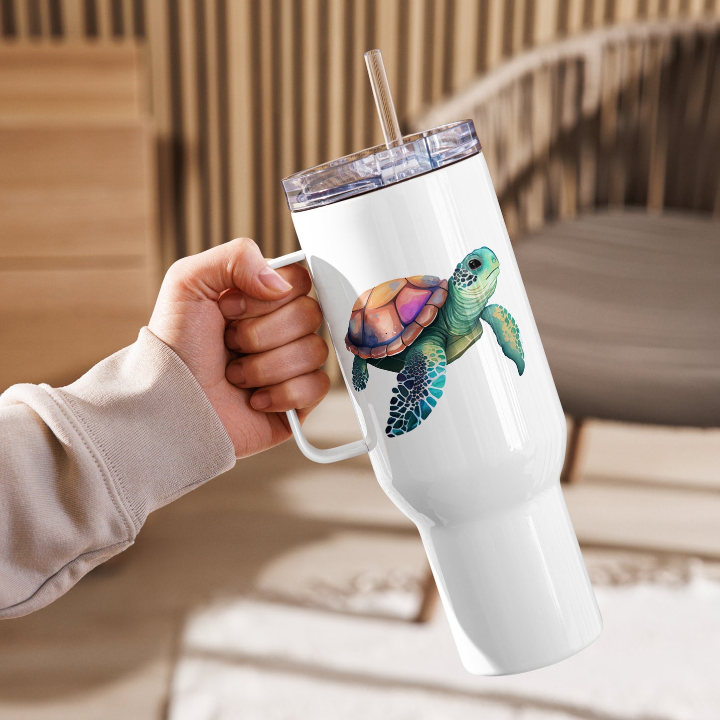 Sea Turtle Blissful Travel Mug 