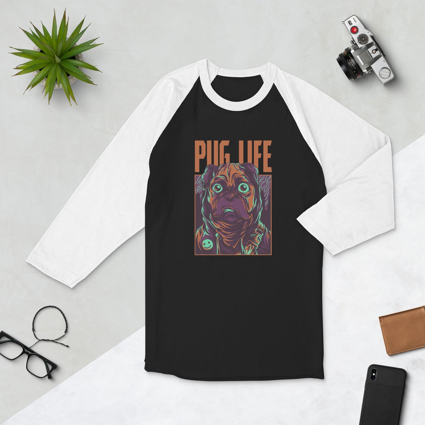 PUG LIFE Raglan Shirts