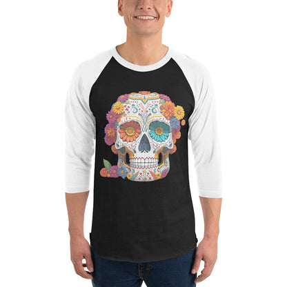 Day of the Dead Unisex Raglan Shirt