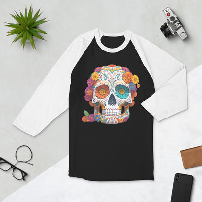Sugar Skull Raglan Shirt
