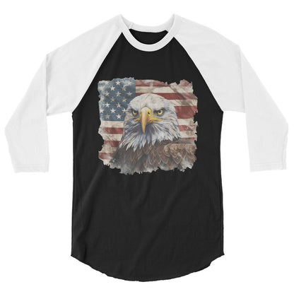  USA Flag baseball Shirt