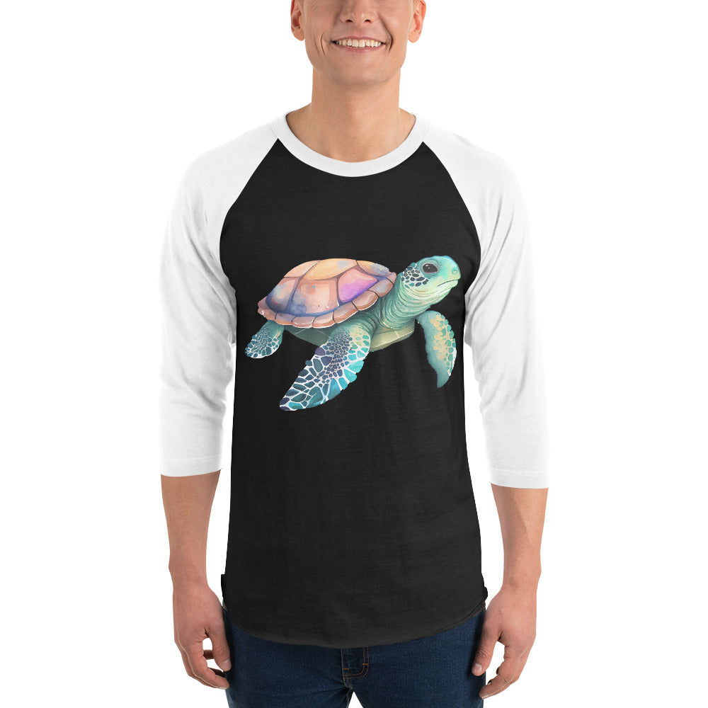Sea Turtle Bliss Raglan Shirt