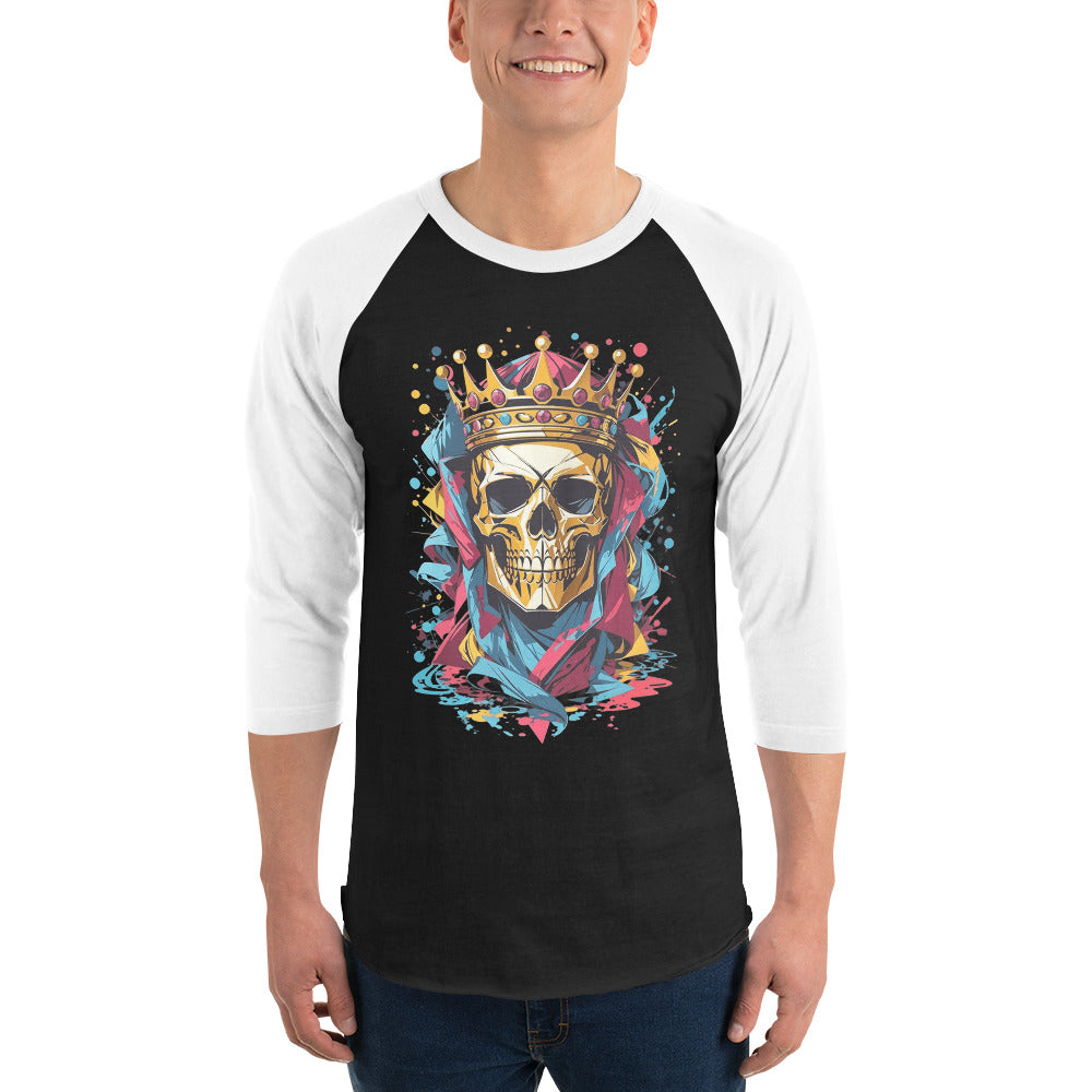 Skull & Crown Raglan Shirt