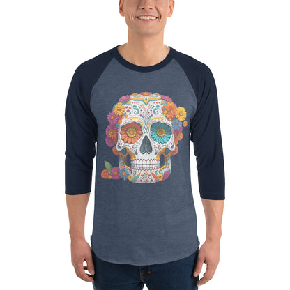 Day of the Dead Raglan Shirt
