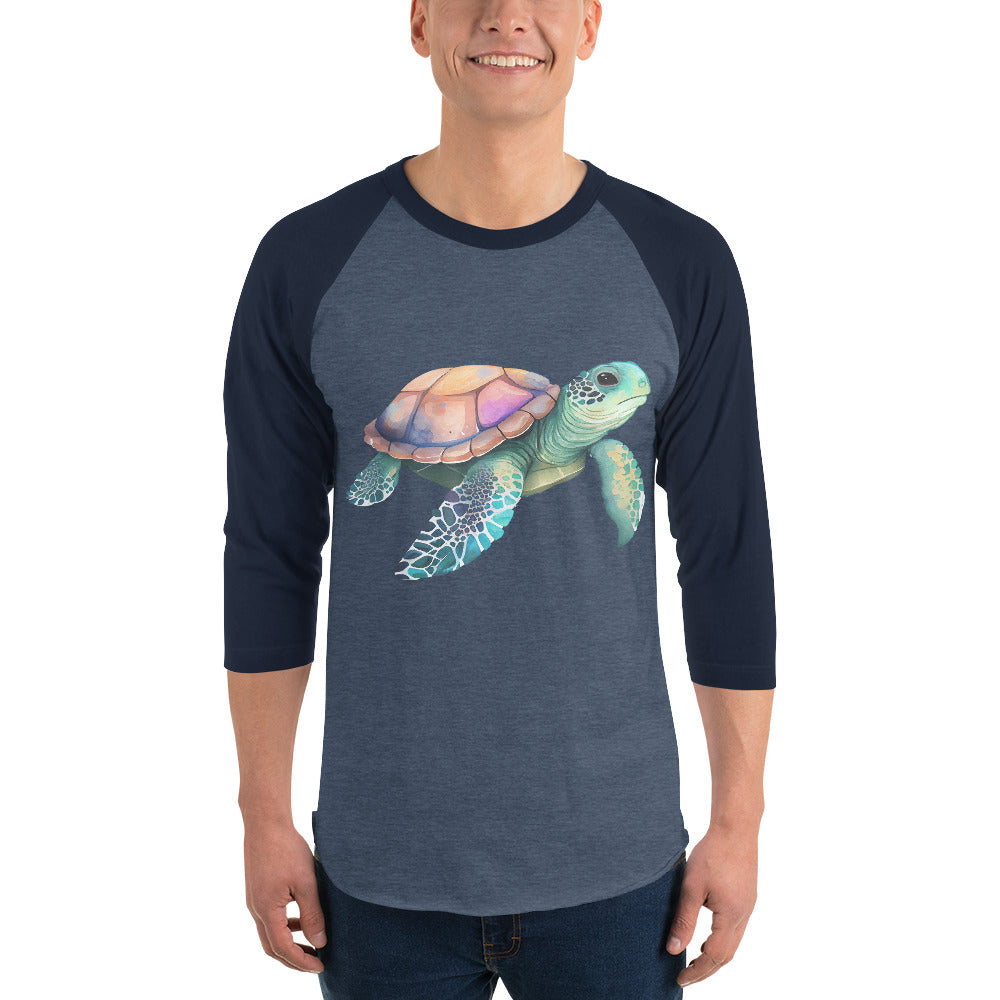 Sea Turtle Raglan Shirt