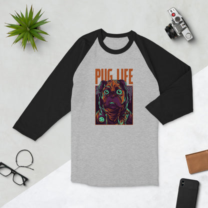 PUG LIFE Raglan Shirt