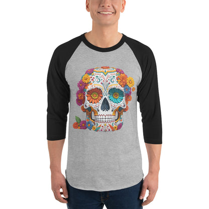 Day of the Dead baseball shirt