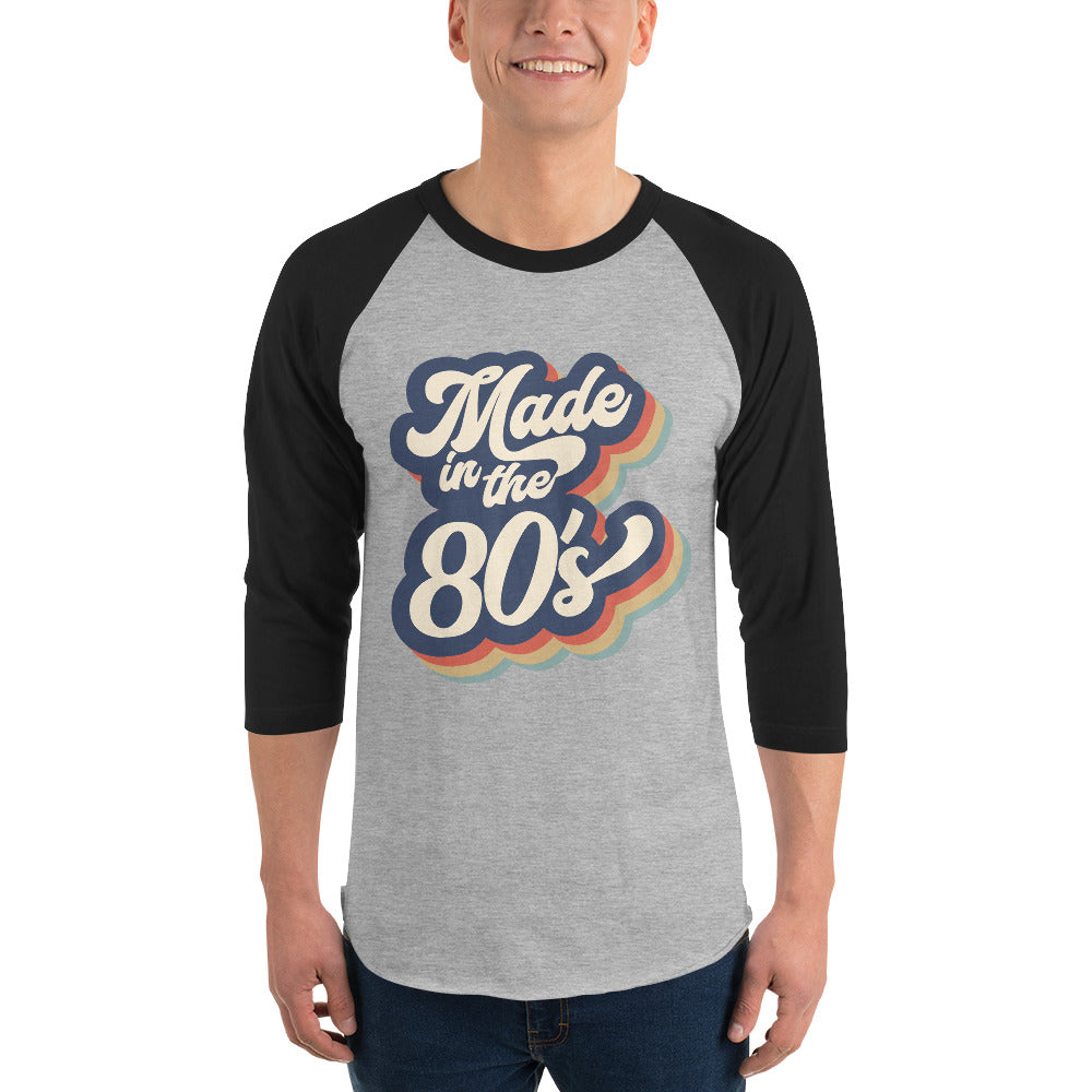 Made in the 80's men's Raglan Shirt