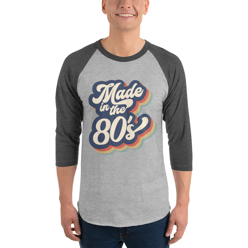 Made in the 80's women's Raglan Shirt