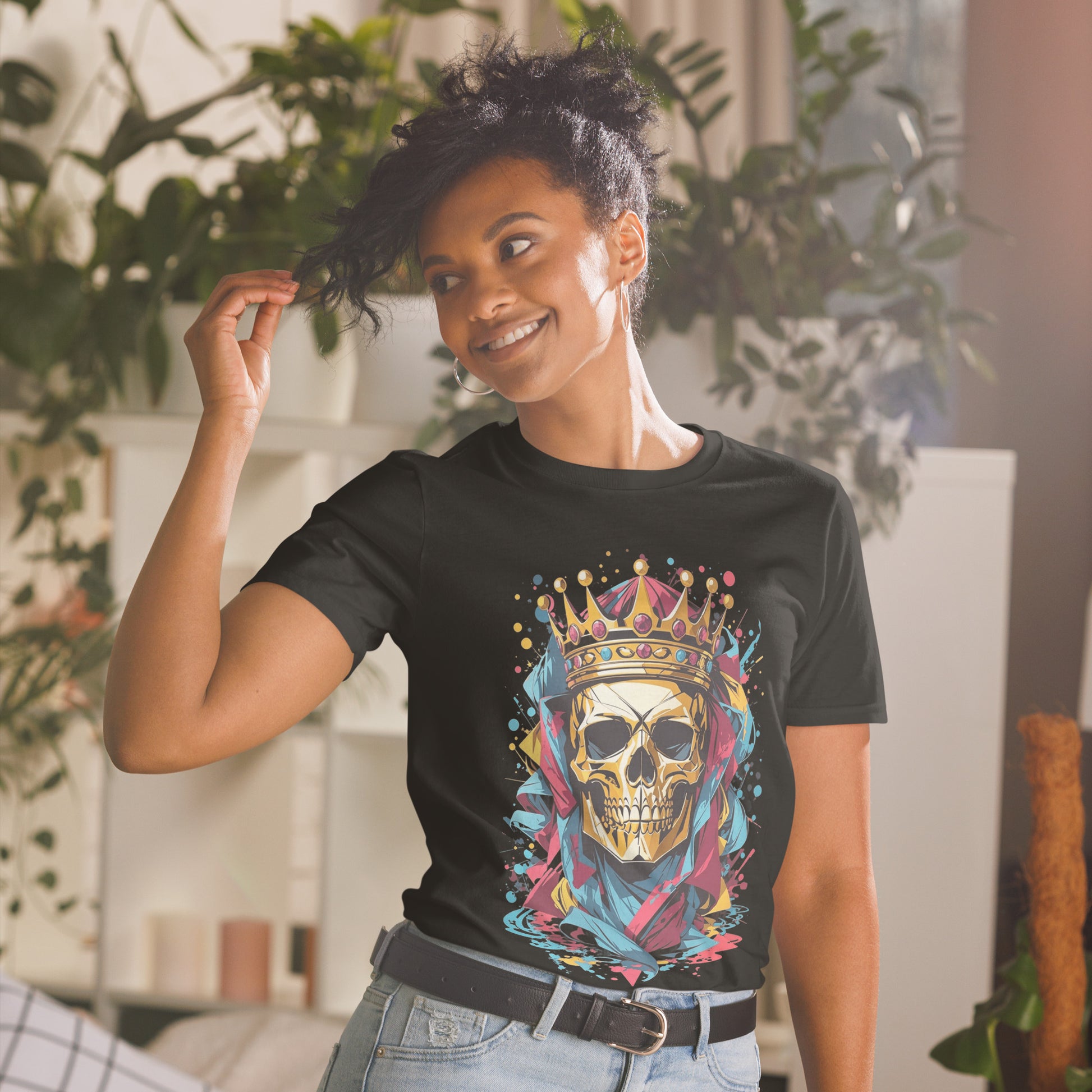 Skull & Crown Ladies T-shirt