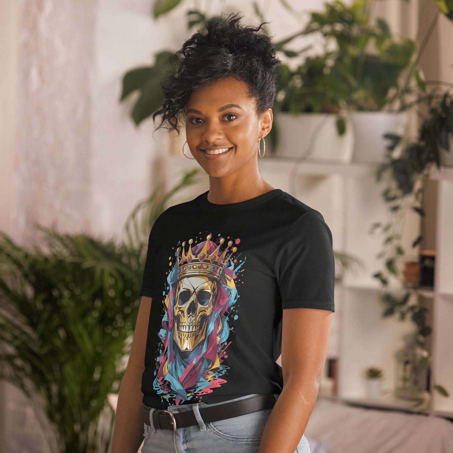 Skull & Crown Ladies Tshirt