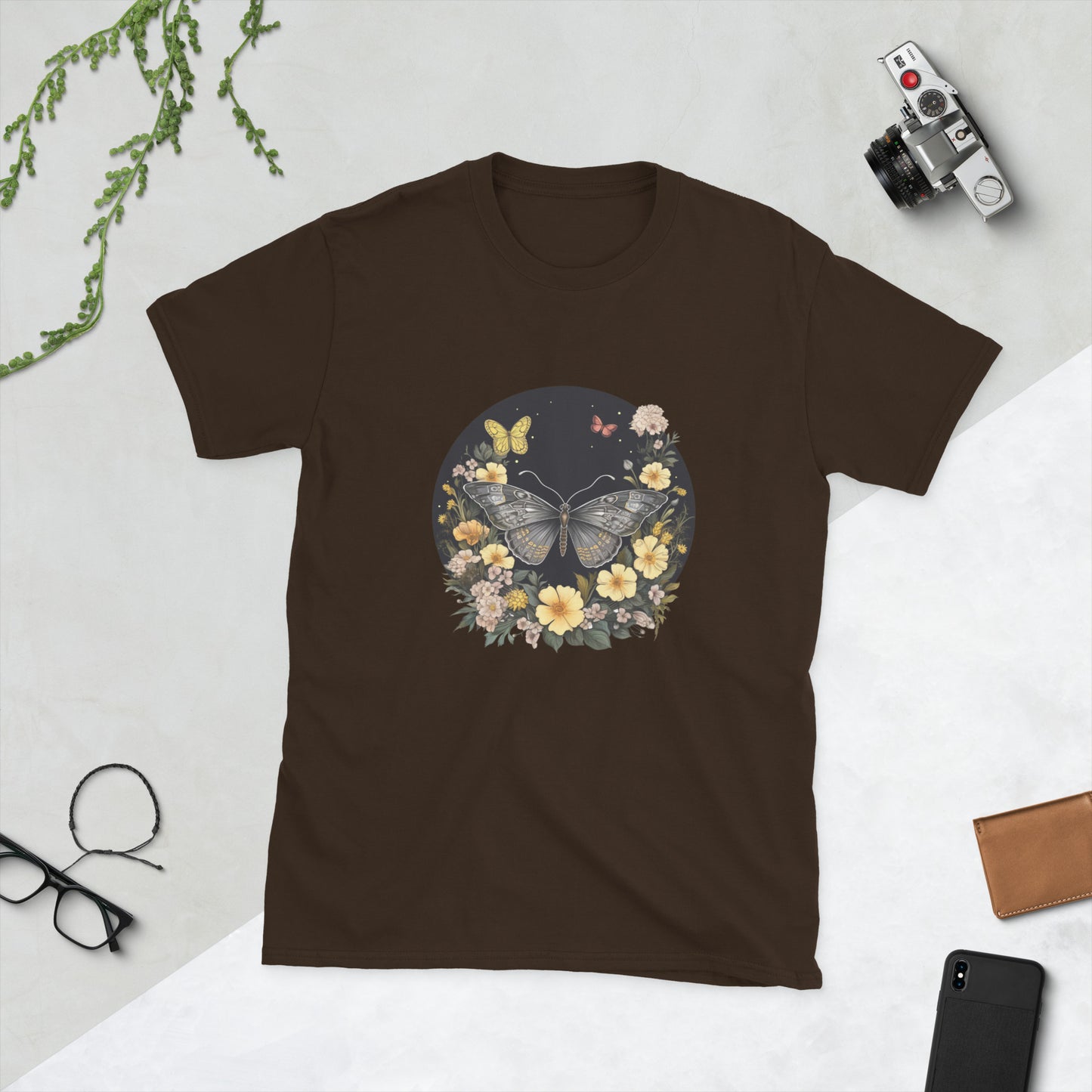 Butterflies & Flowers Ladies Shirt