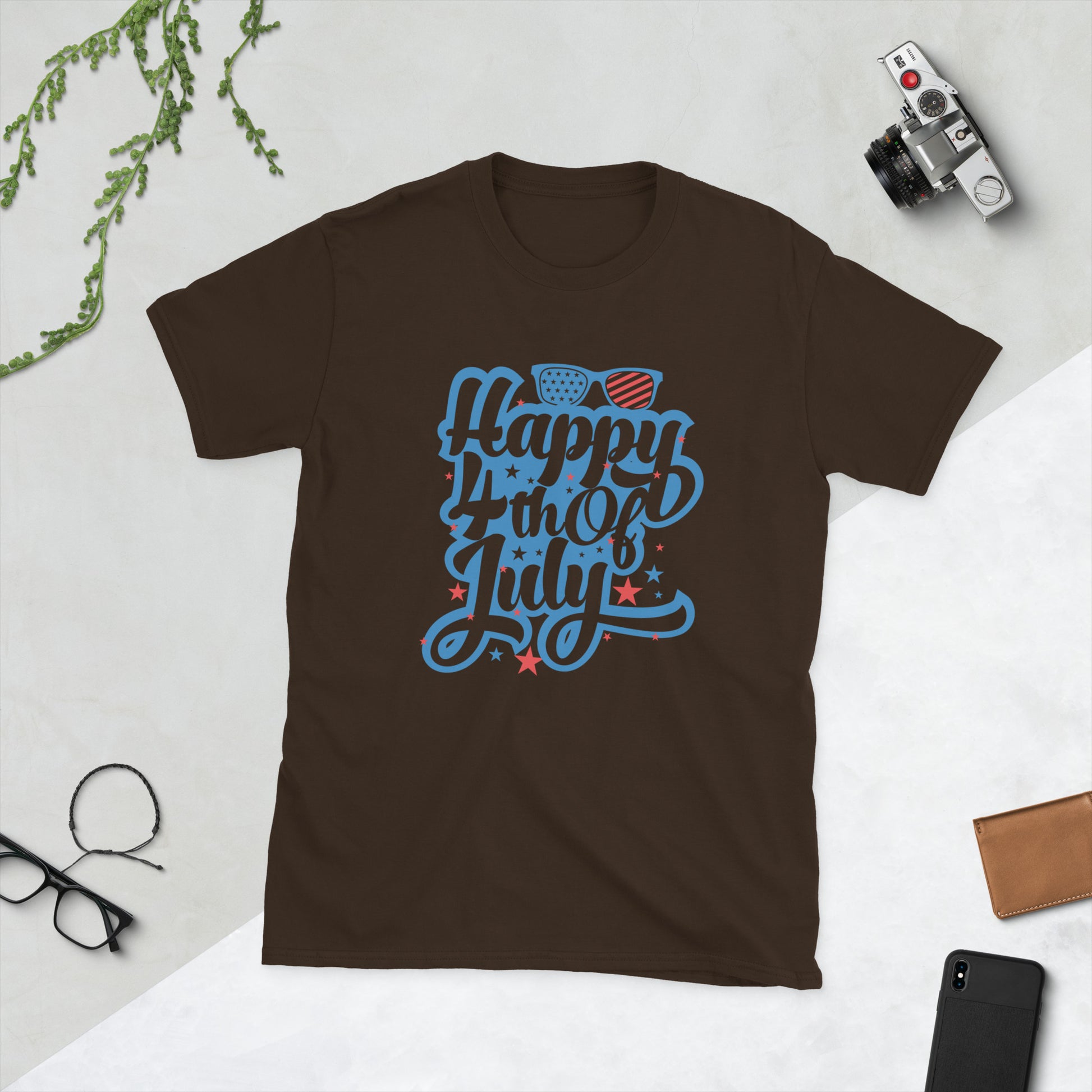 Happy 4th of July Ladies TShirt