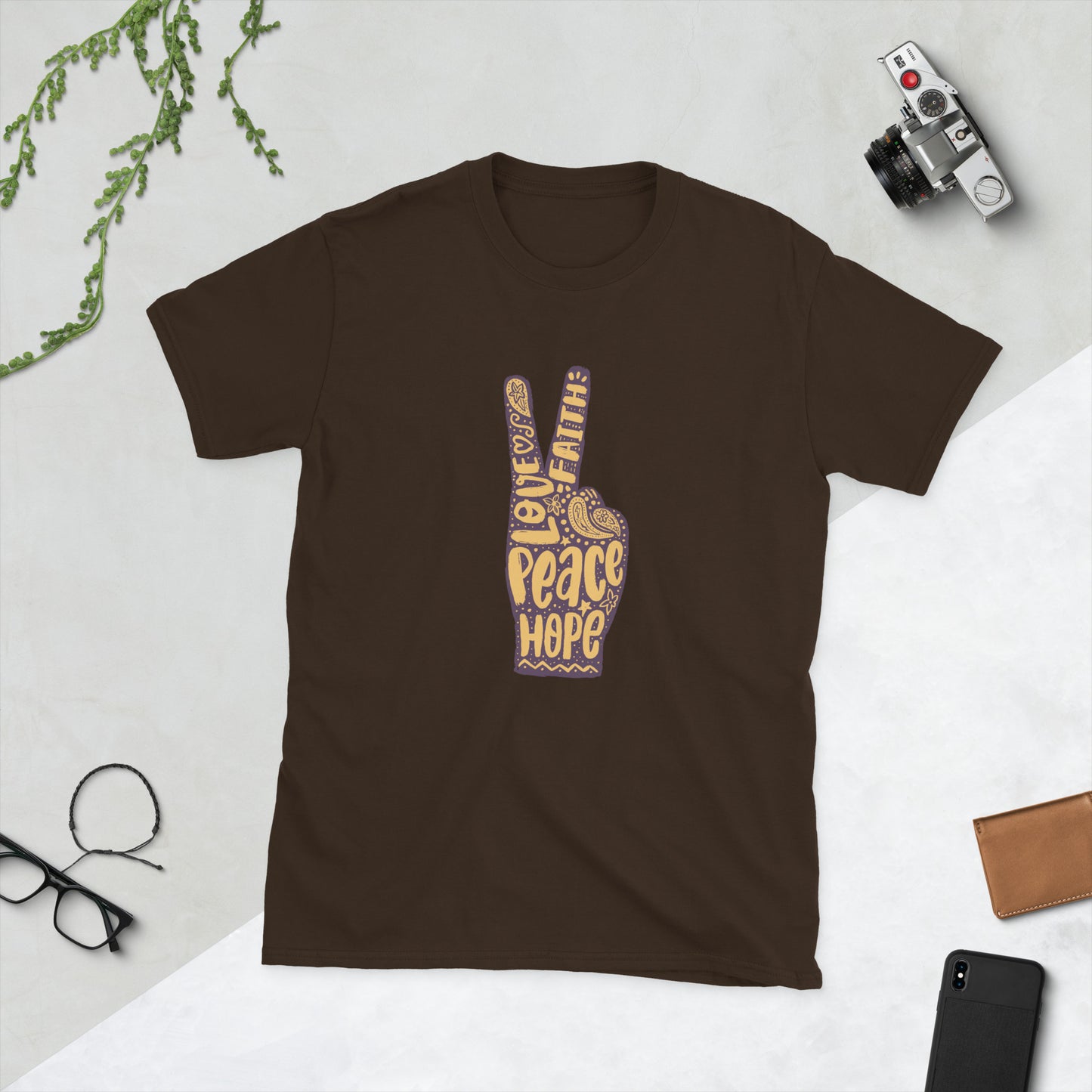 peace sign men's t-shirt