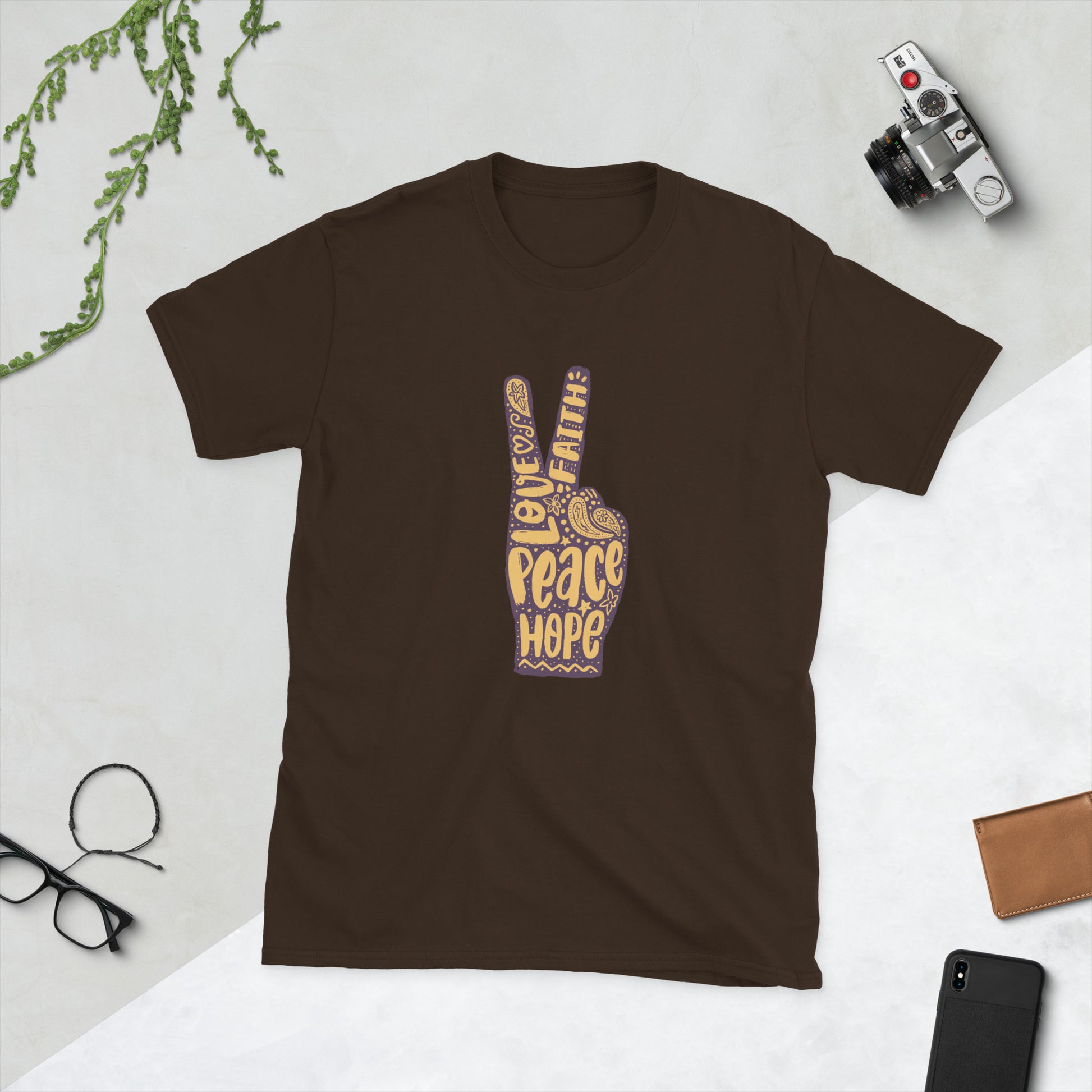 peace sign men's t-shirt