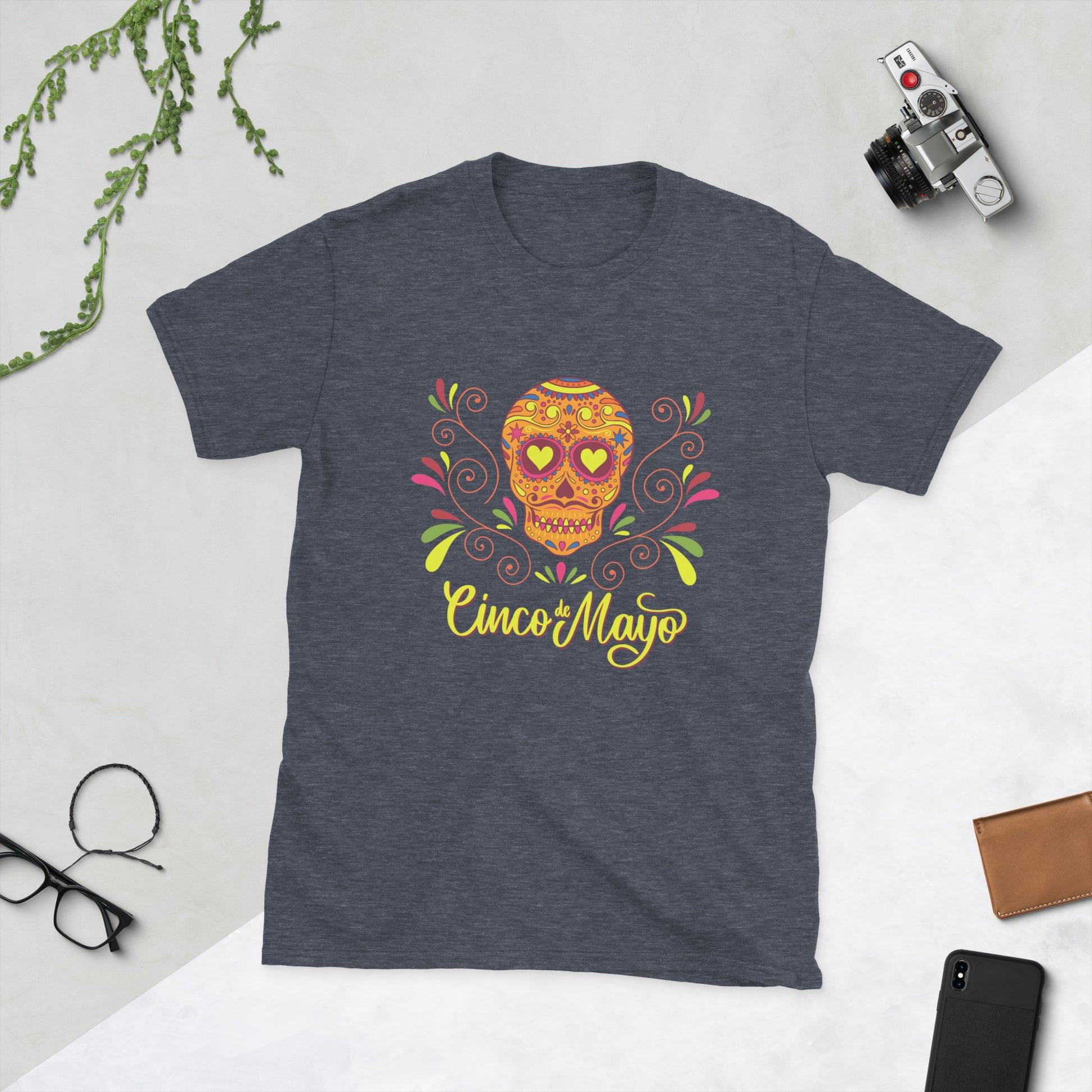 Floral Sugar Skull Ladies T-Shirt