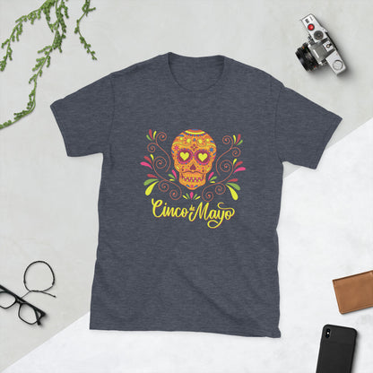 Floral Sugar Skull Ladies T-Shirt
