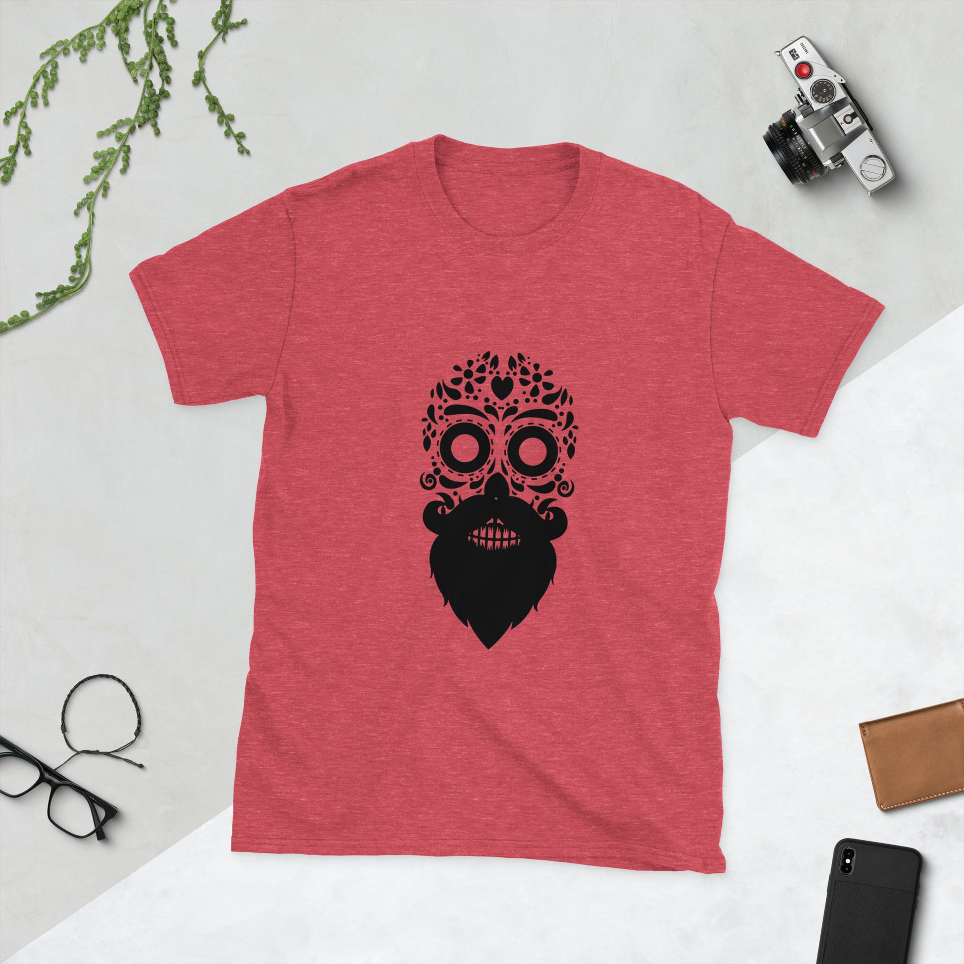 Bearded Sugar Skull T-Shirt