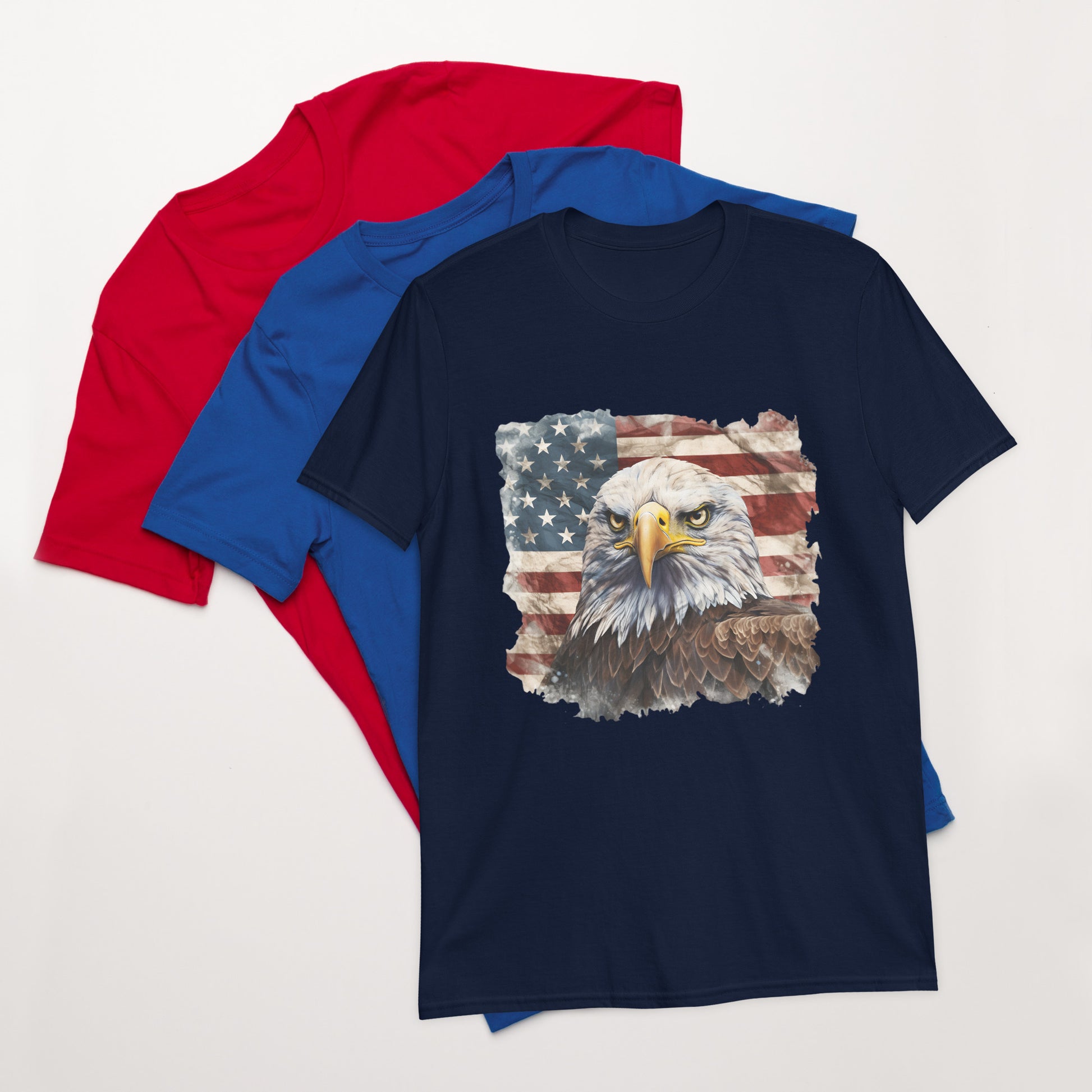 American Flag Ladies T-Shirt
