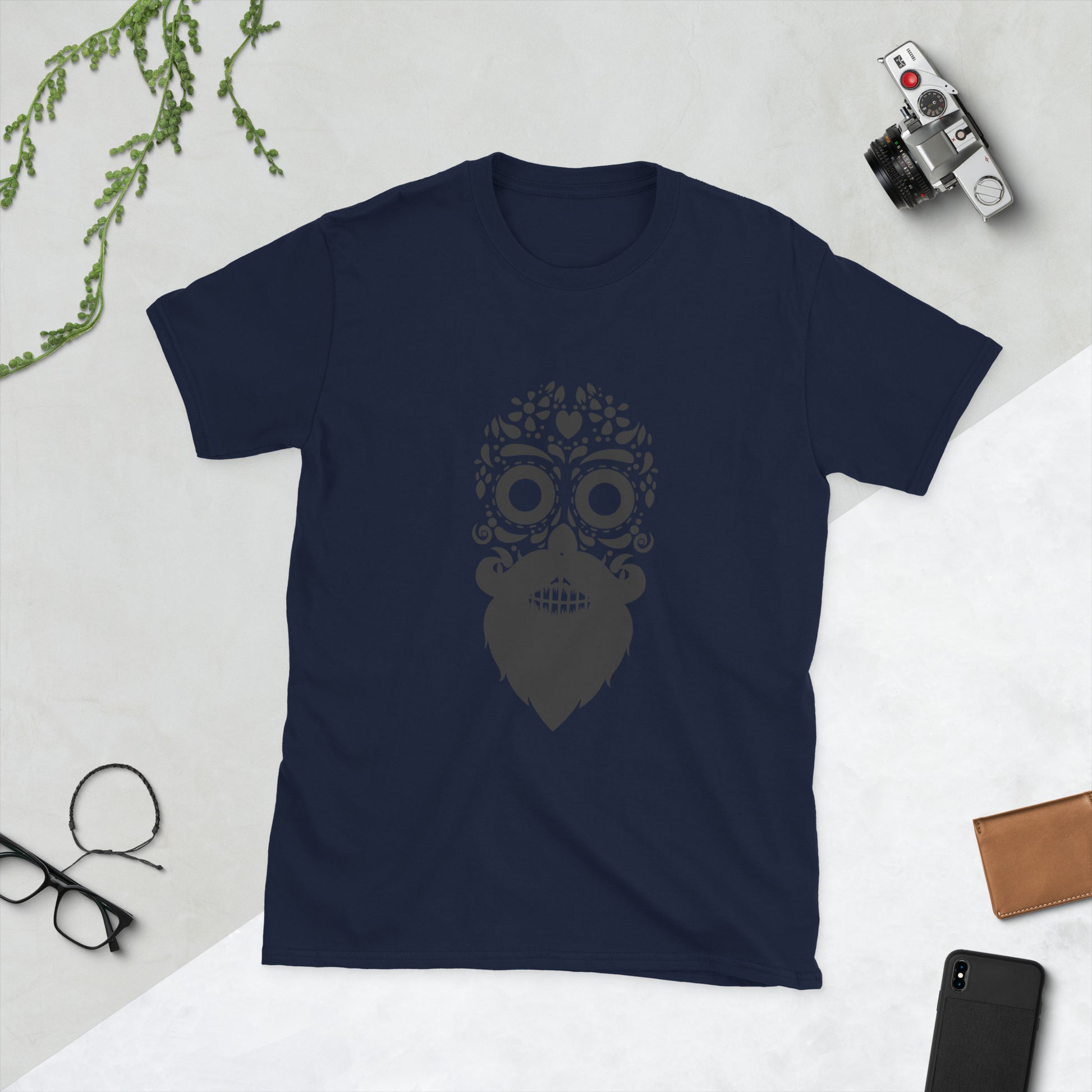 Bearded Skull Ladies T-Shirt