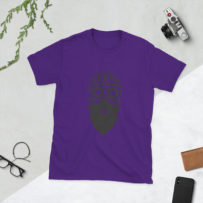 Bearded Sugar Skull Ladies Tee