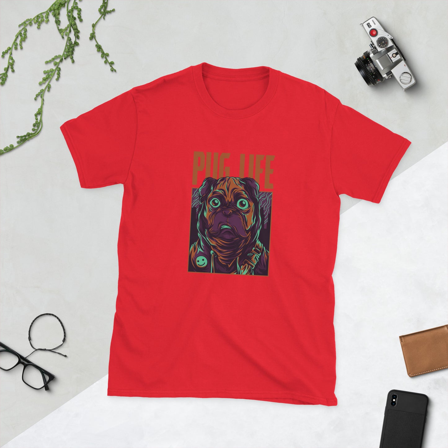 PUG LIFE Ladies tee shirt