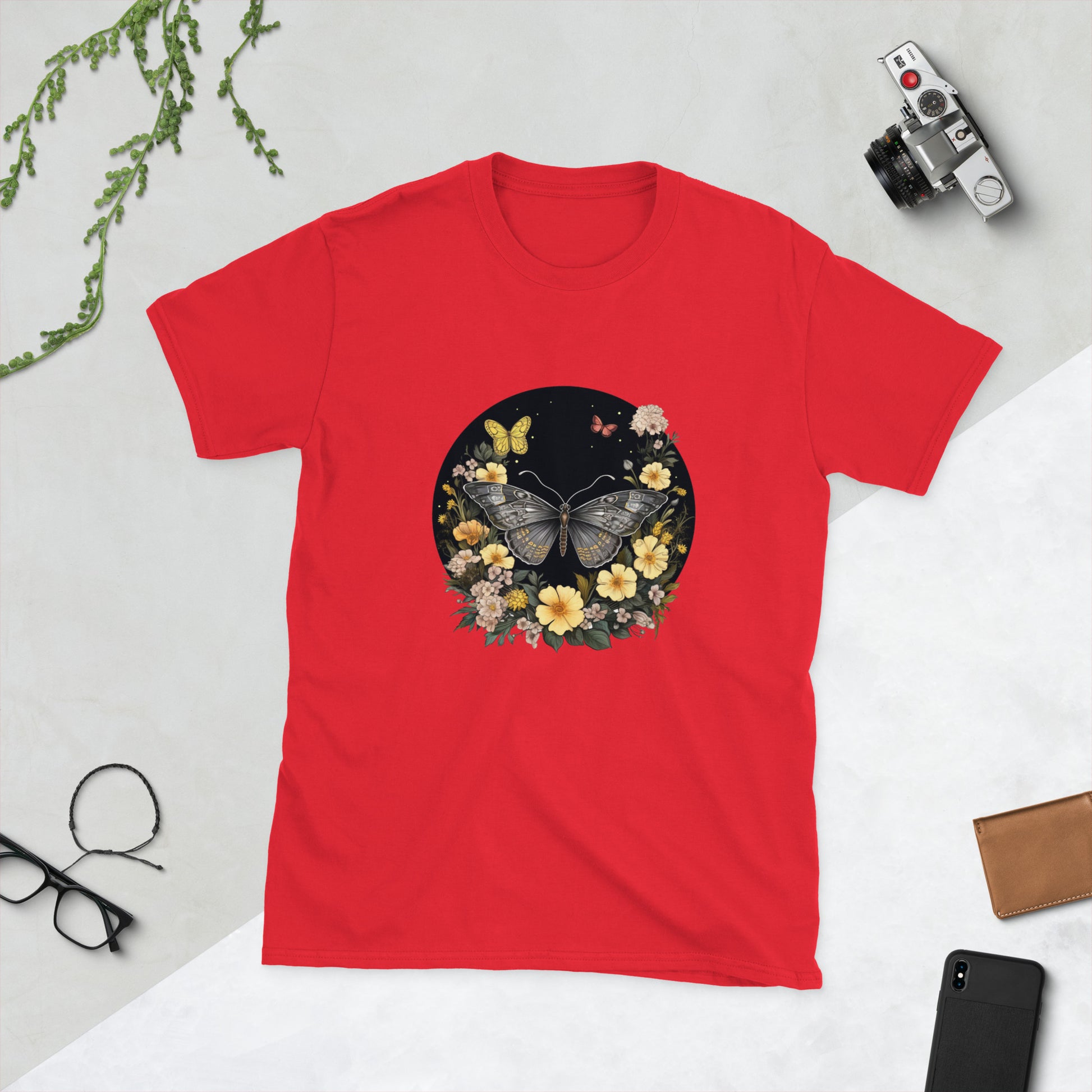 Butterflies & Flowers women's T-Shirt