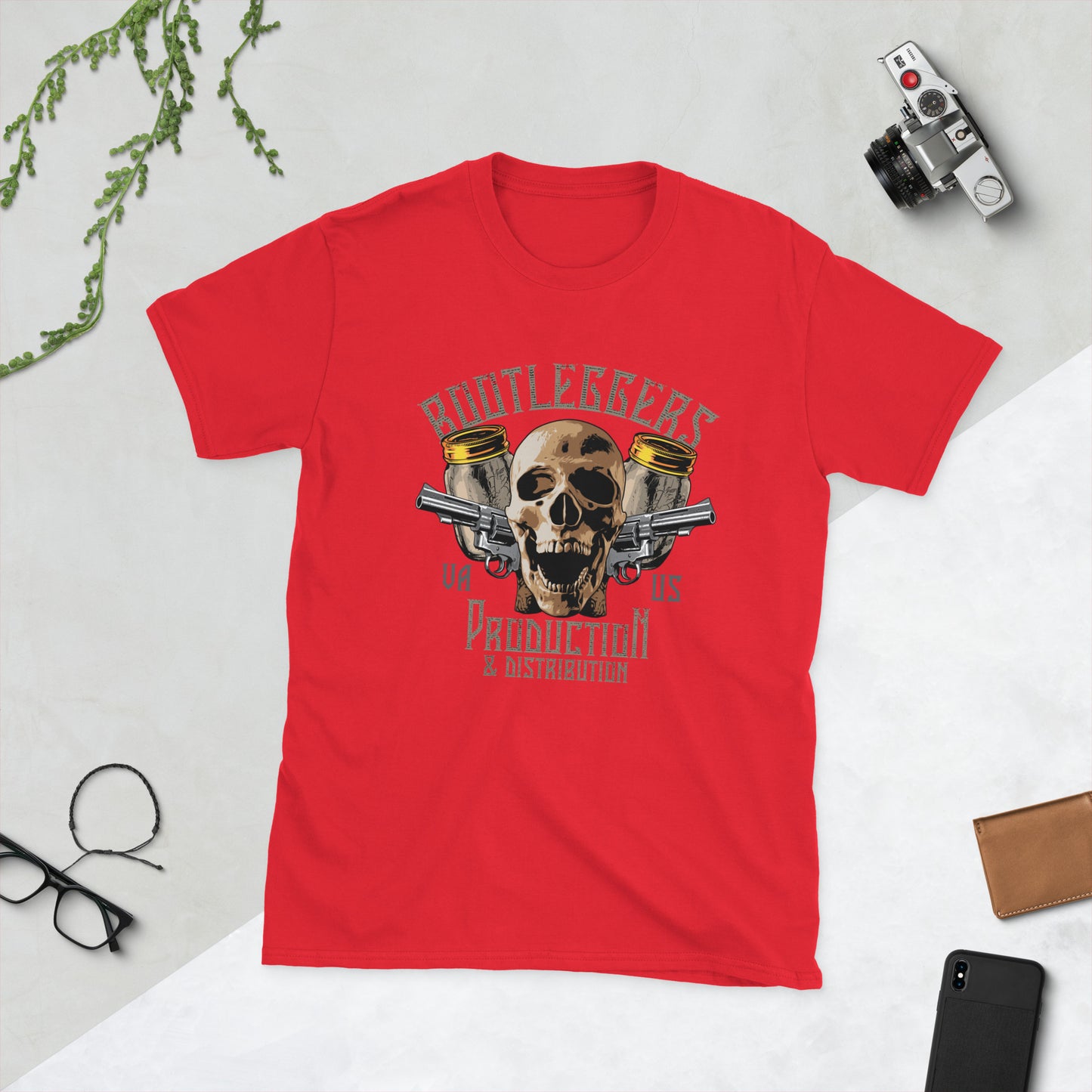 Bootleggers Moonshine Ladies Tee Shirt