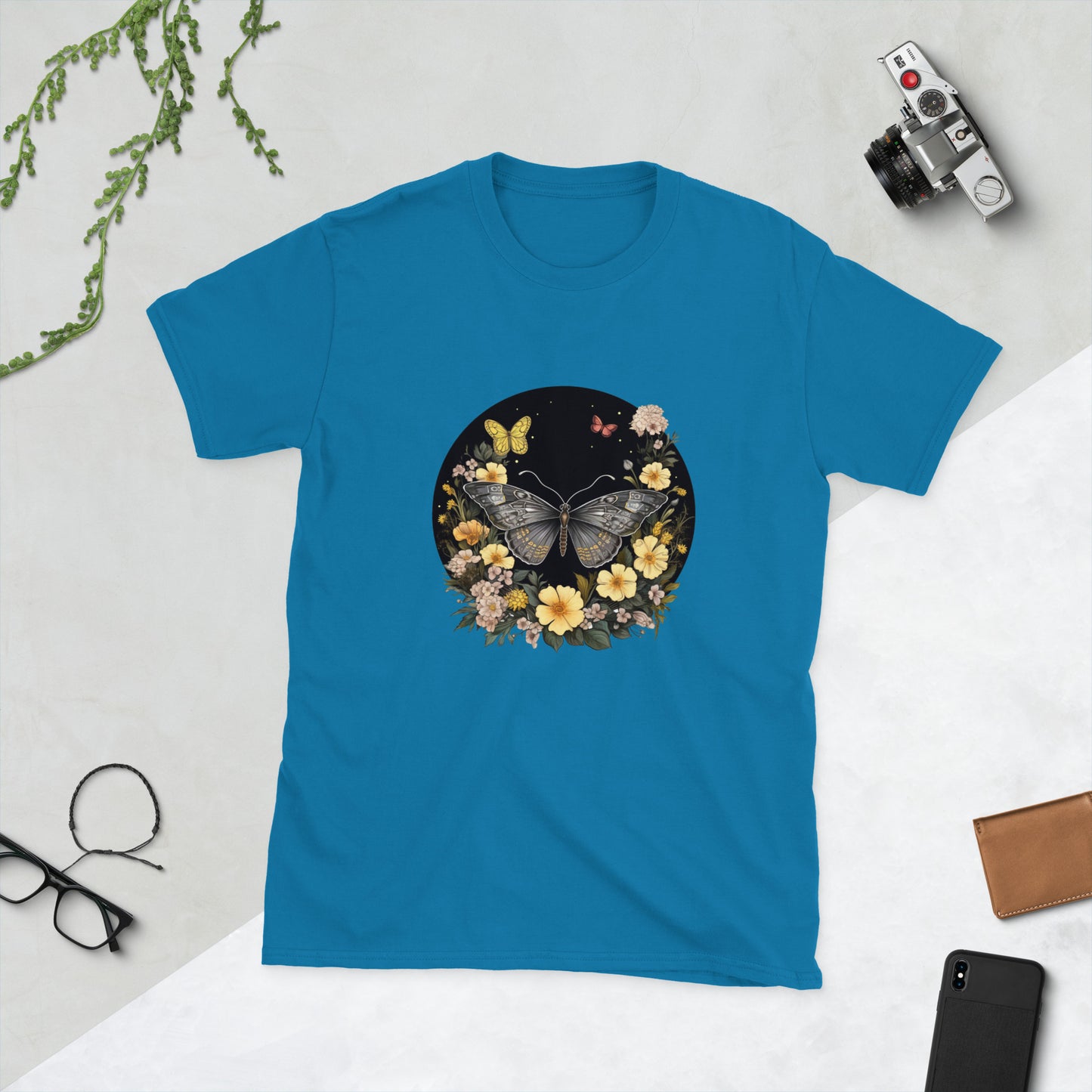 Butterflies & Flowers women's TShirt
