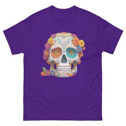Mexican Skull Ladies Tee Shirt