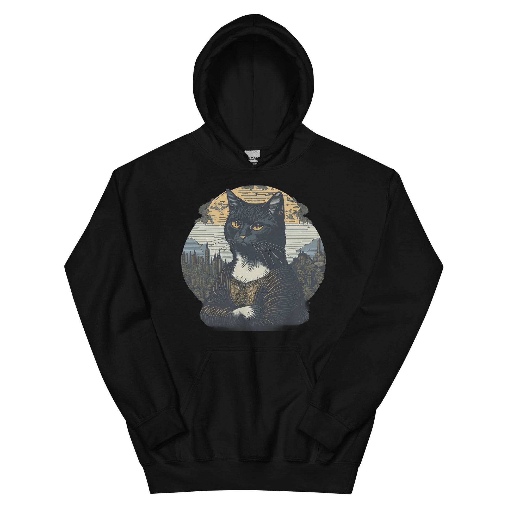 Mona LIsa Cat Ladies Hoodie