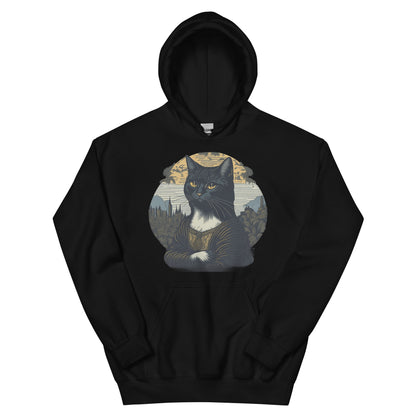 Mona LIsa Cat Ladies Hoodie