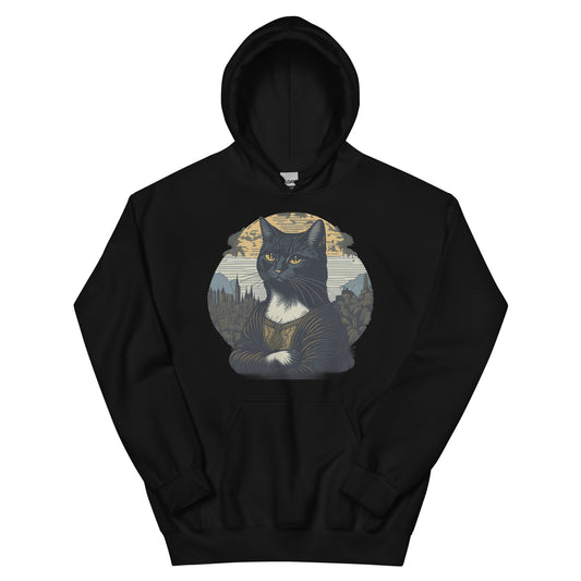 Mona LIsa Cat Ladies Hoodie