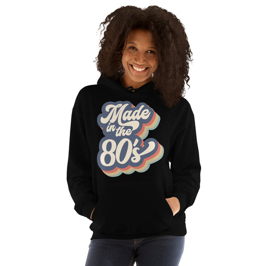 Made in the 80's Ladies Hoodie
