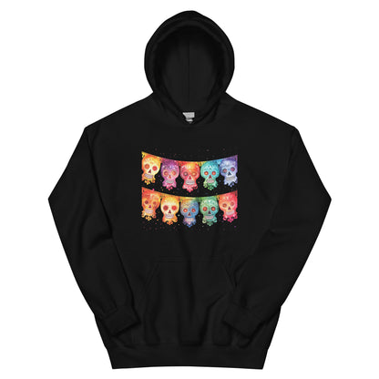 Mexican Fiesta Flags Ladies Hoodie