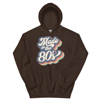 Made in the 80's Ladies Hoodie